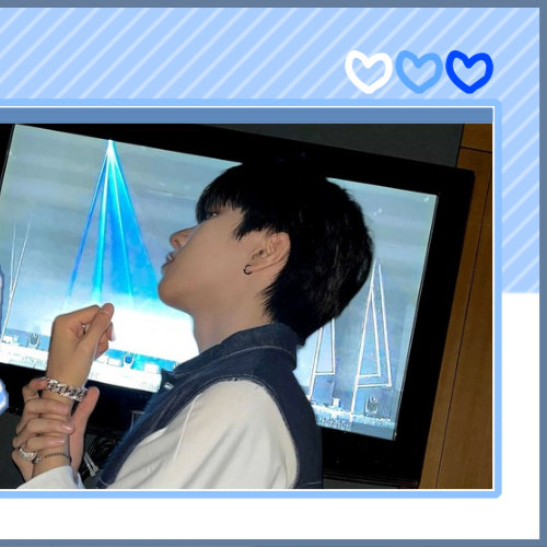 Recent activity shot of Woonhak (BOYNEXTDOOR)