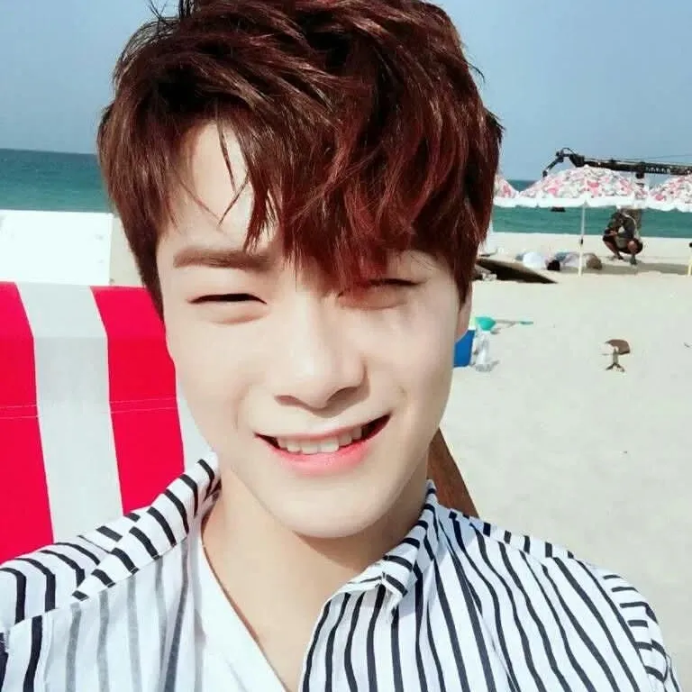 Recent activity shot of Moonbin (ASTRO)