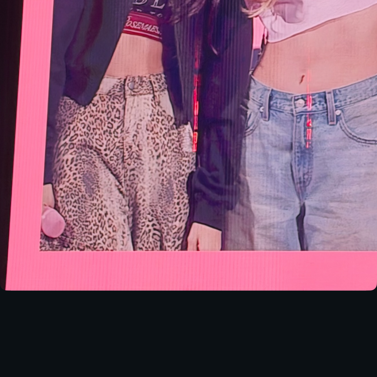 BLACKPINK의 비하인드 컷