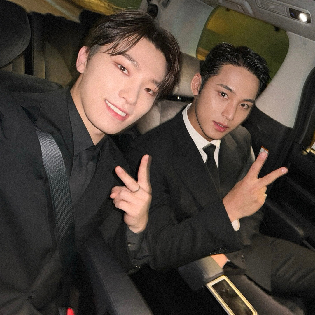 Behind-the-scenes cut of Mingyu (SEVENTEEN)