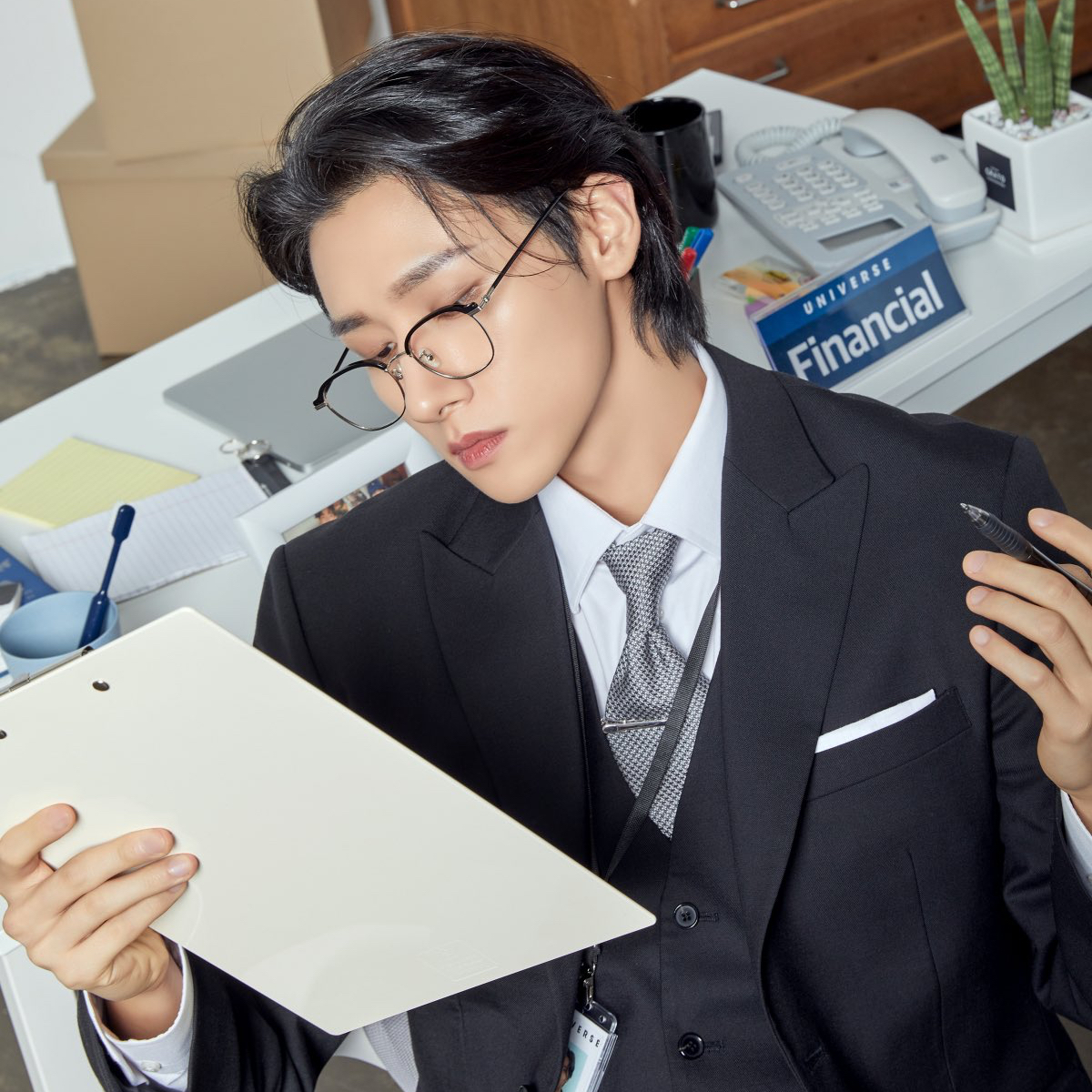 A moment captured by I.M (MONSTA X)'s fan