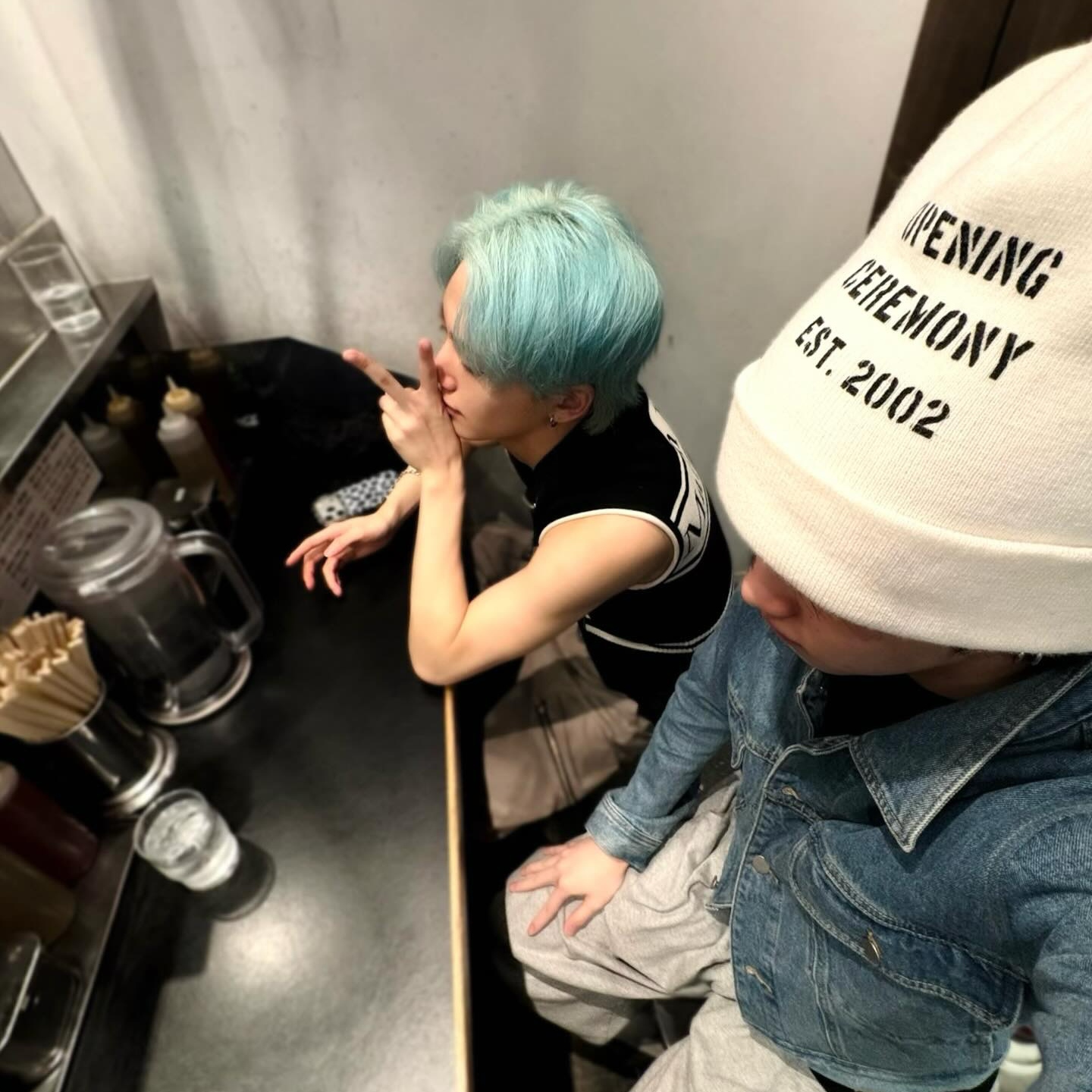 A moment captured by Minjae (Xikers)'s fan