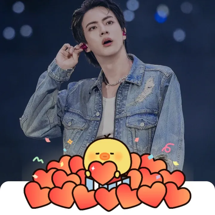 Momen yang diabadikan oleh penggemar Jin (BTS)