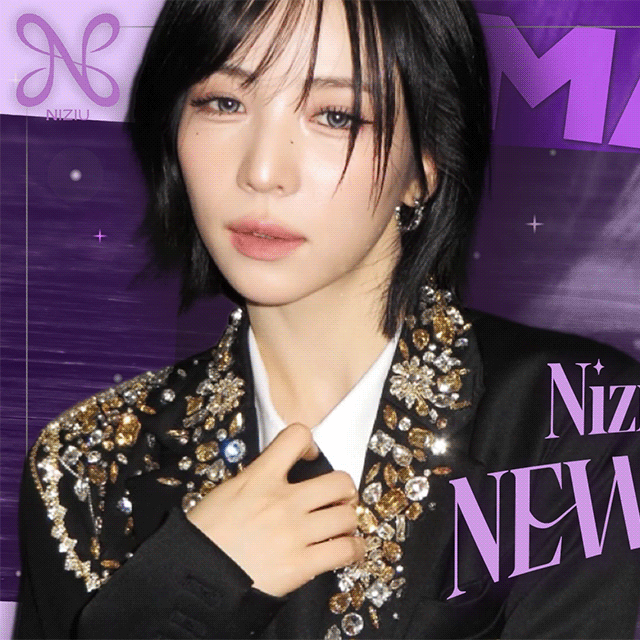 Behind-the-scenes cut of Maya (NiziU)