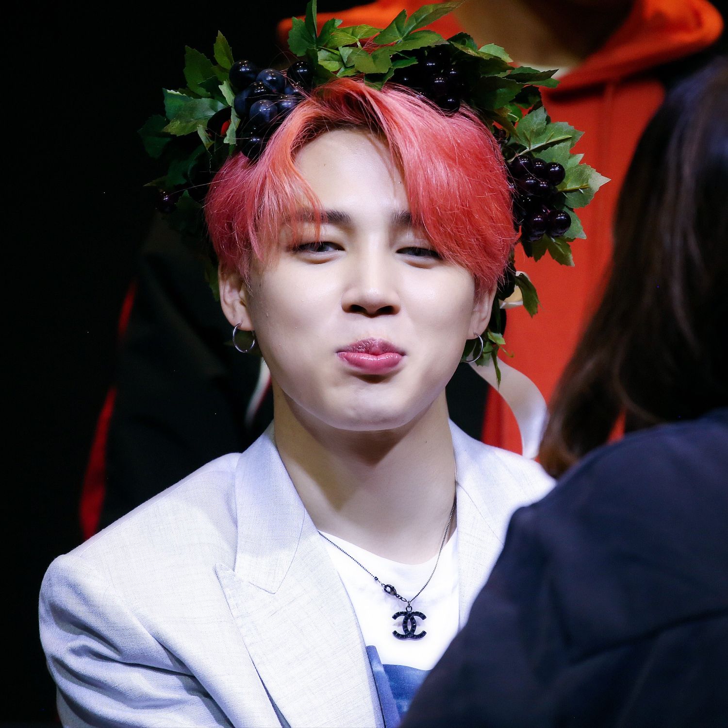 A moment captured by Jimin (BTS)'s fan