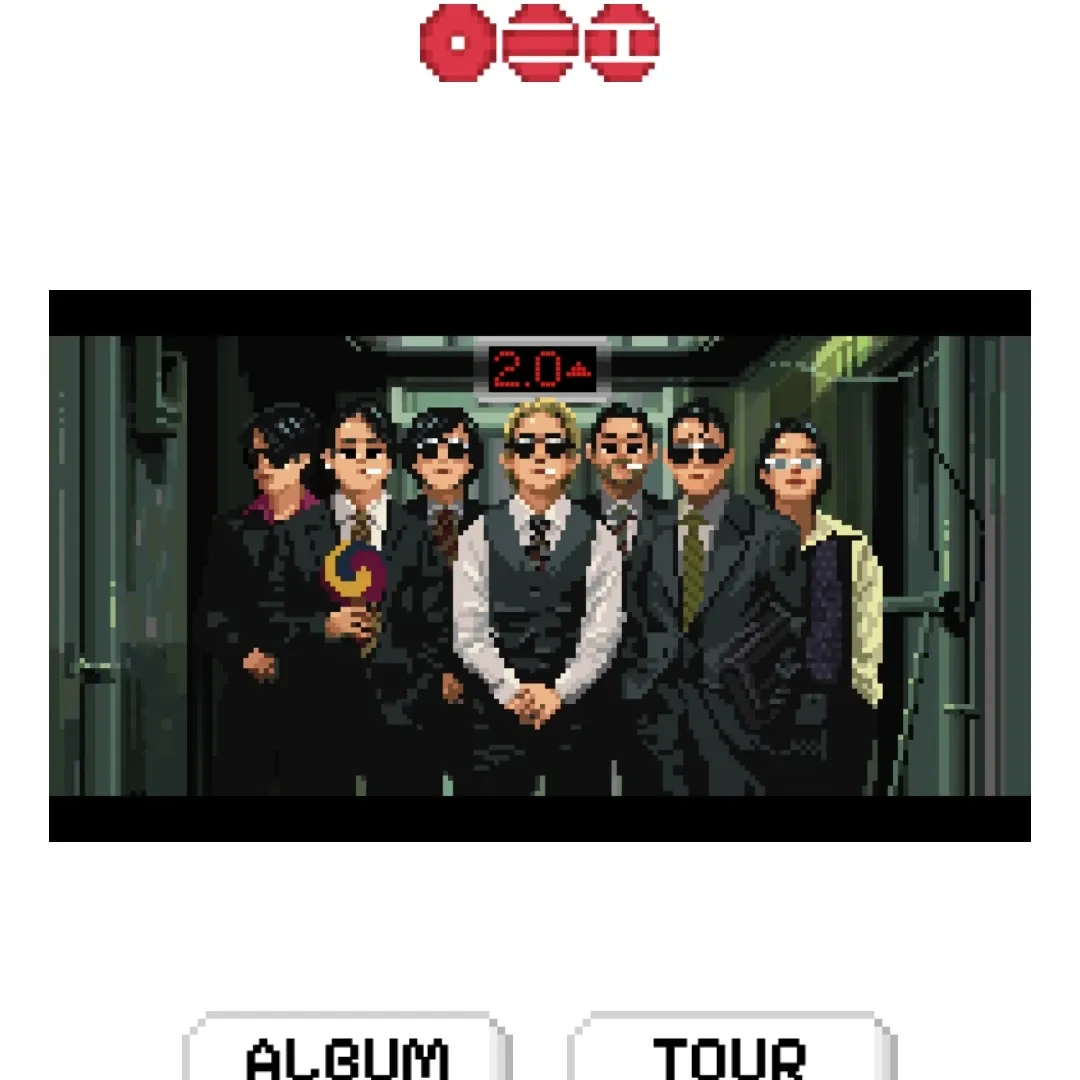 BTSの舞台裏ショット