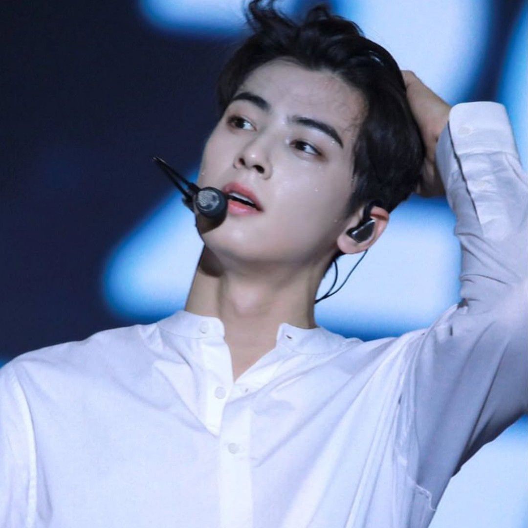 A moment captured by Eunwoo (ASTRO)'s fan