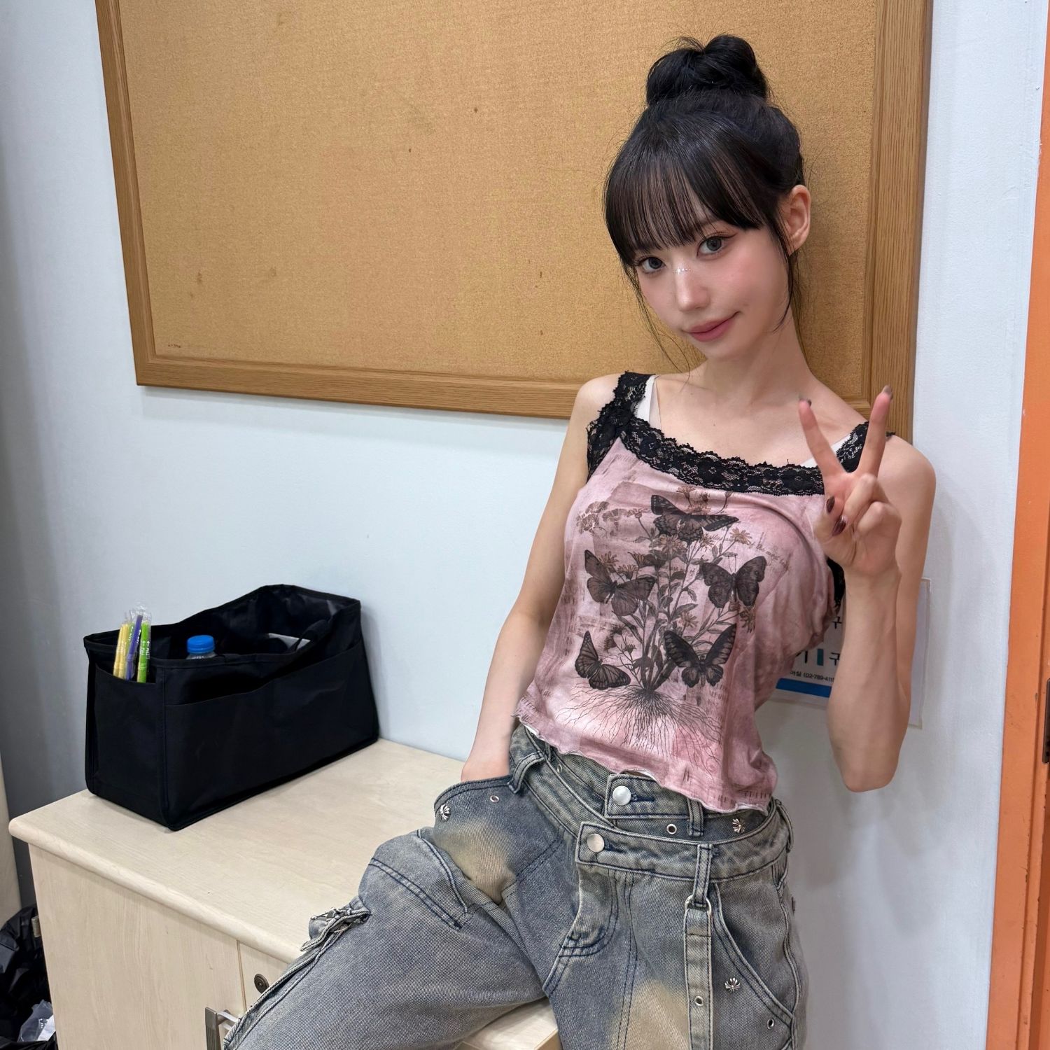 Momen yang diabadikan oleh penggemar SECRET NUMBER