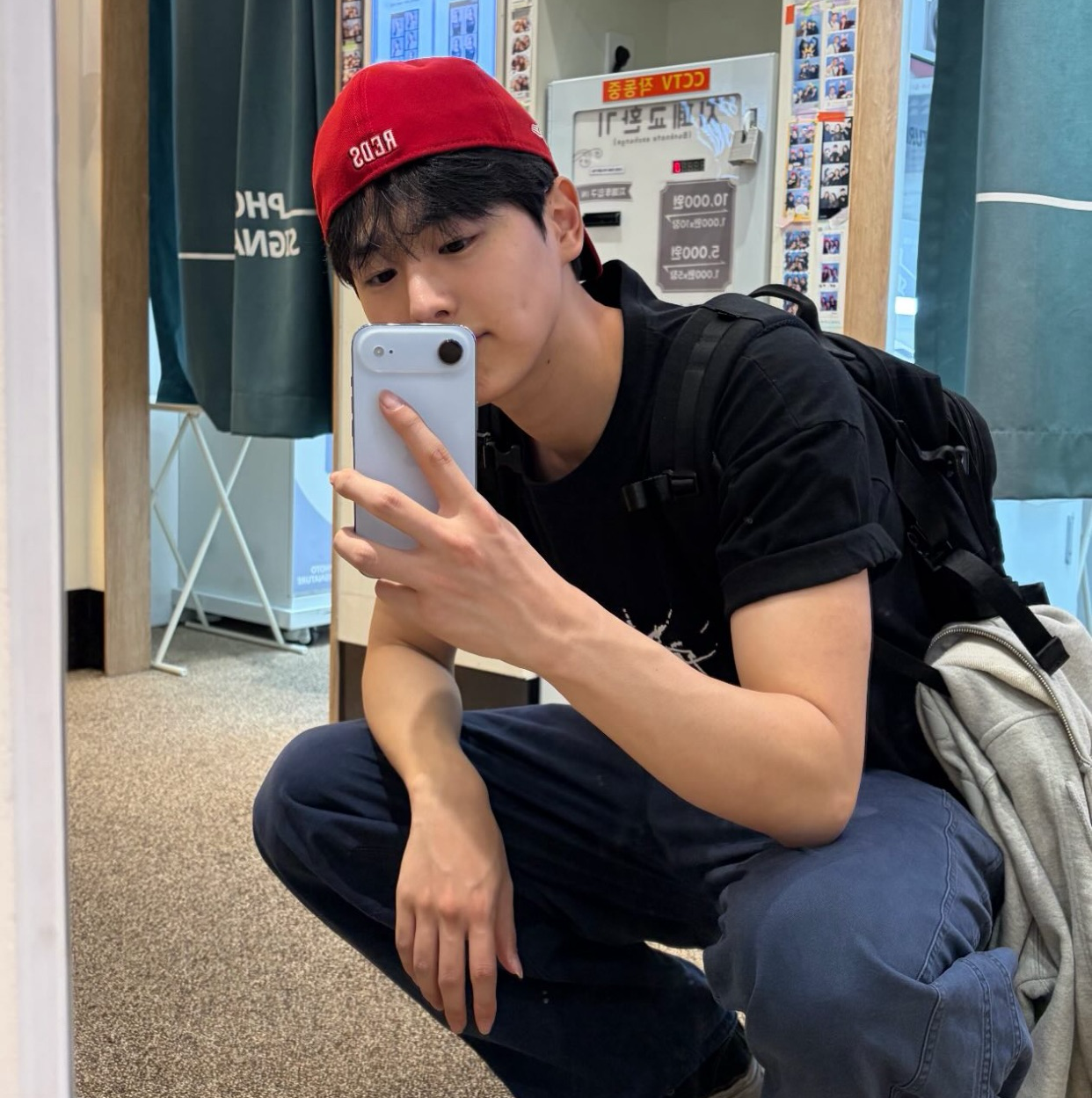 Behind-the-scenes cut of Choi Byungchan