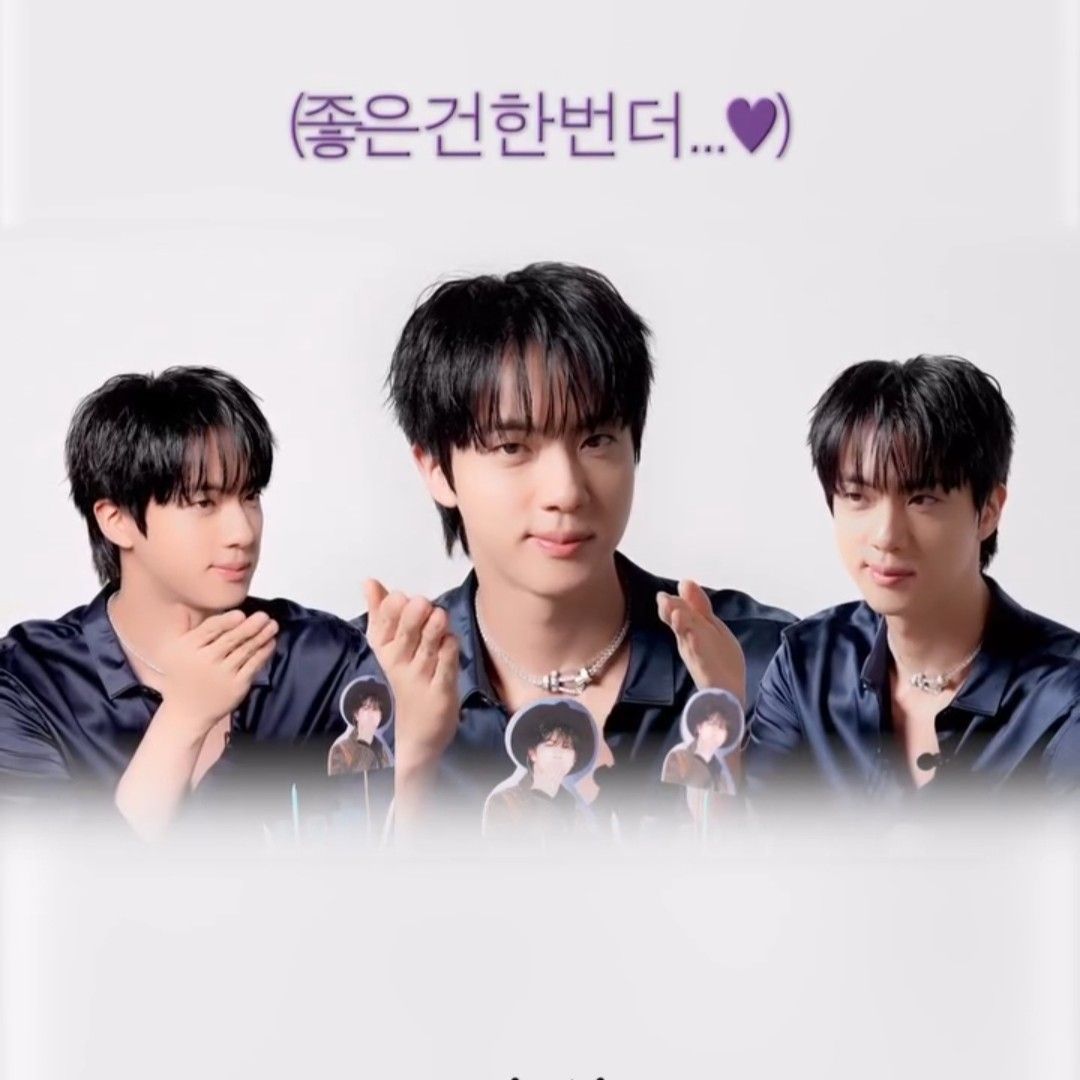 Foto terbaru Jin (BTS)