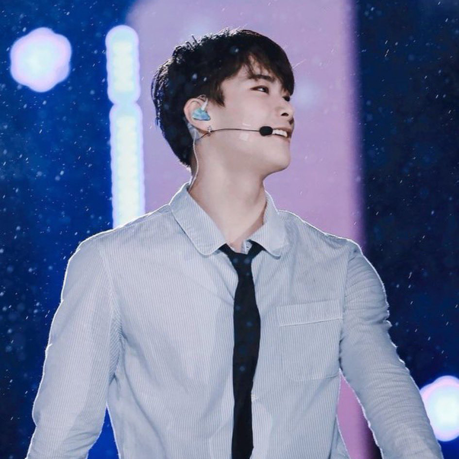 Recent activity shot of Moonbin (ASTRO)