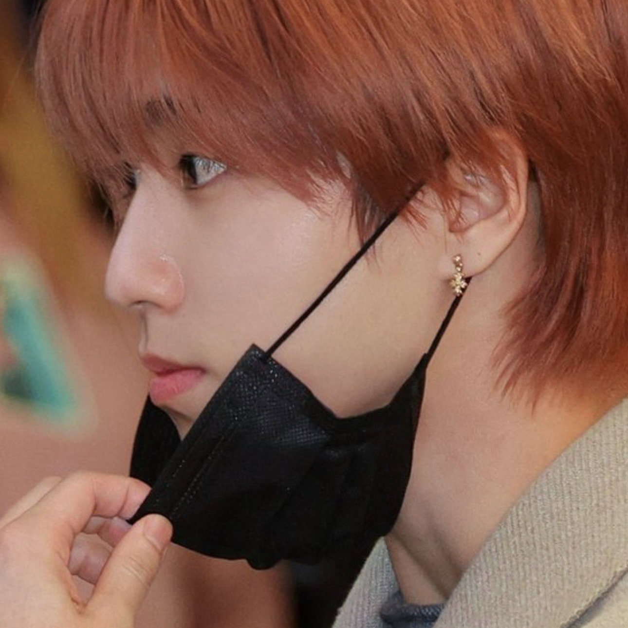 A moment captured by HAN (Stray Kids)'s fan