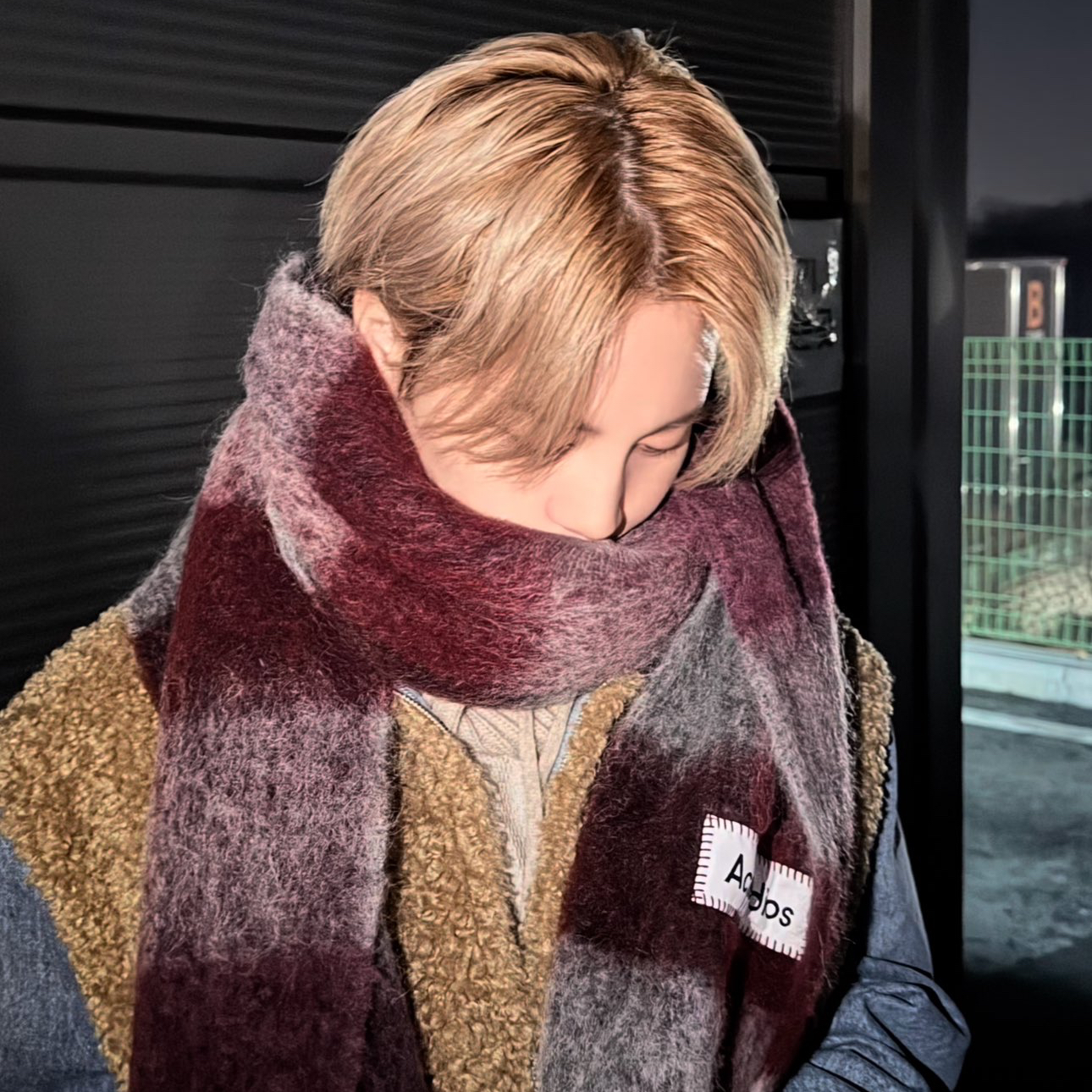 Recent activity shot of Jimin (BTS)