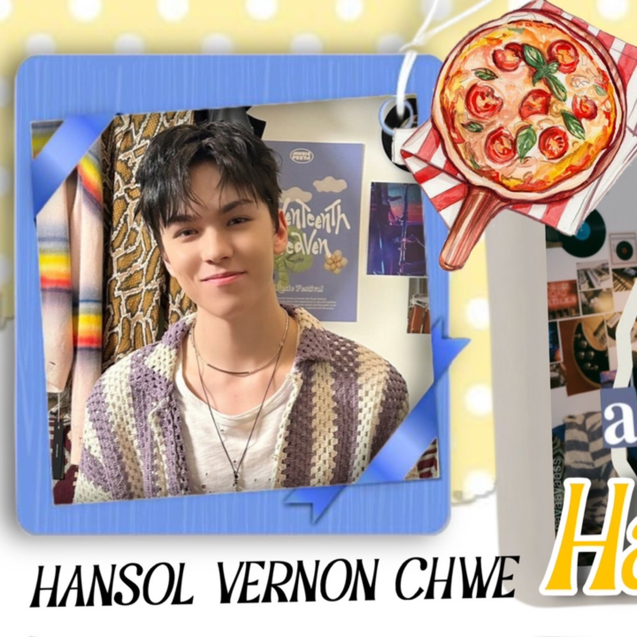 Recent activity shot of Vernon (SEVENTEEN)