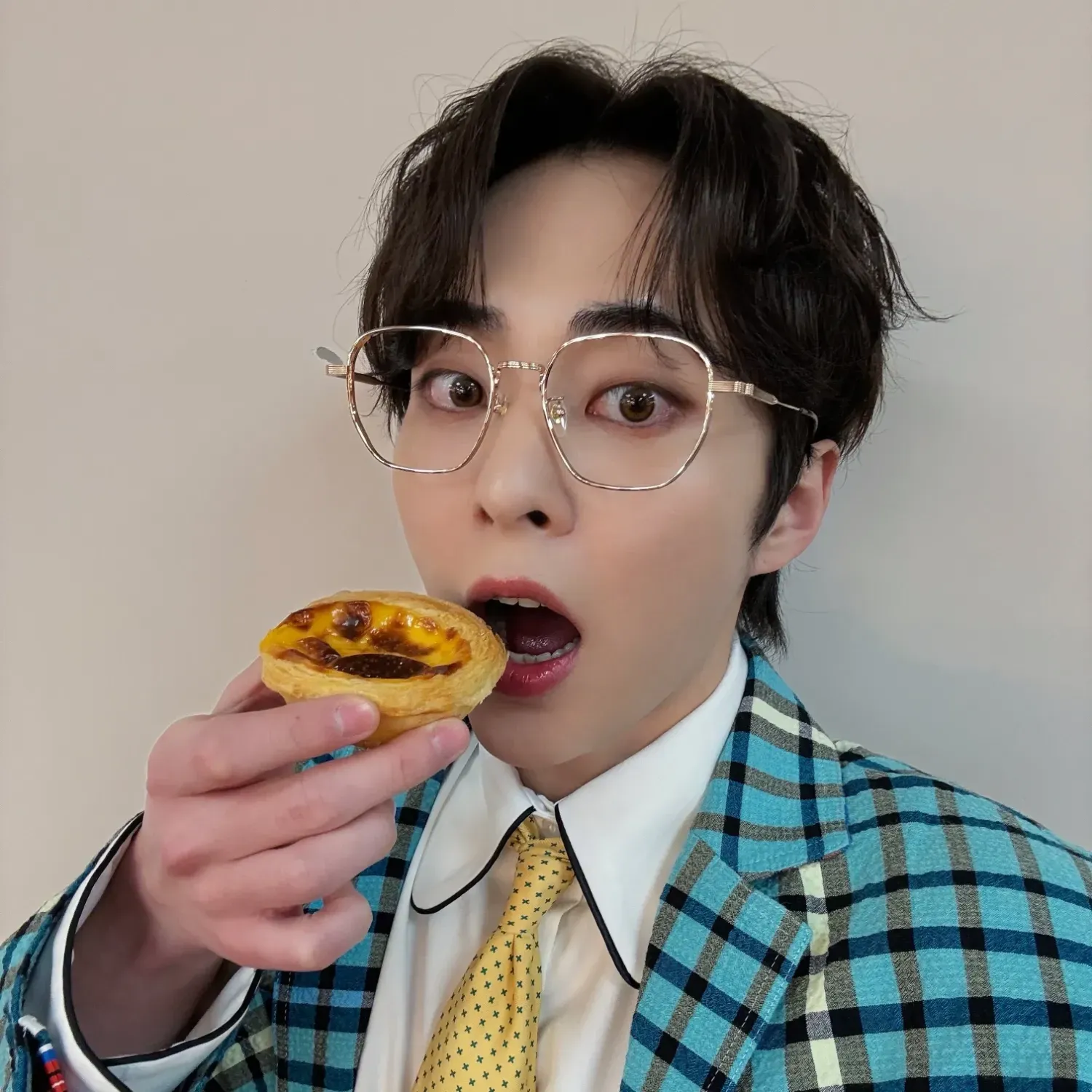 Recent activity shot of Xiumin (EXO)