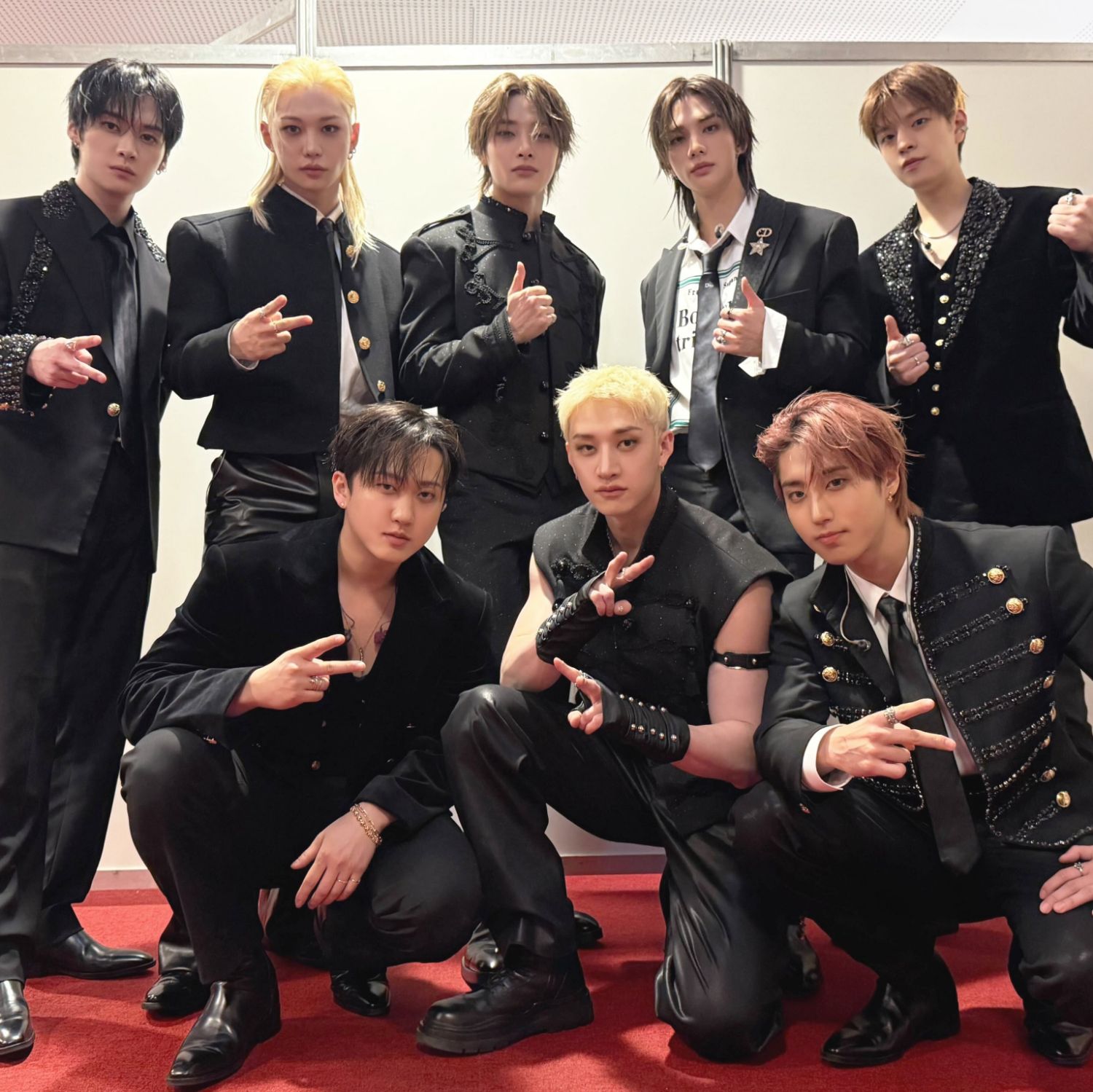 Recent activity shot of Stray Kids