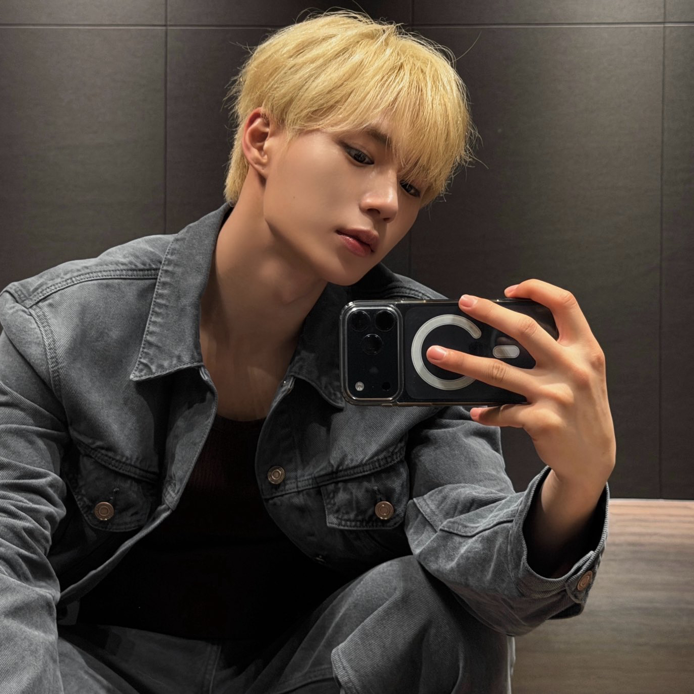 Recent activity shot of Kim Junseo (ALPHA DRIVE ONE)