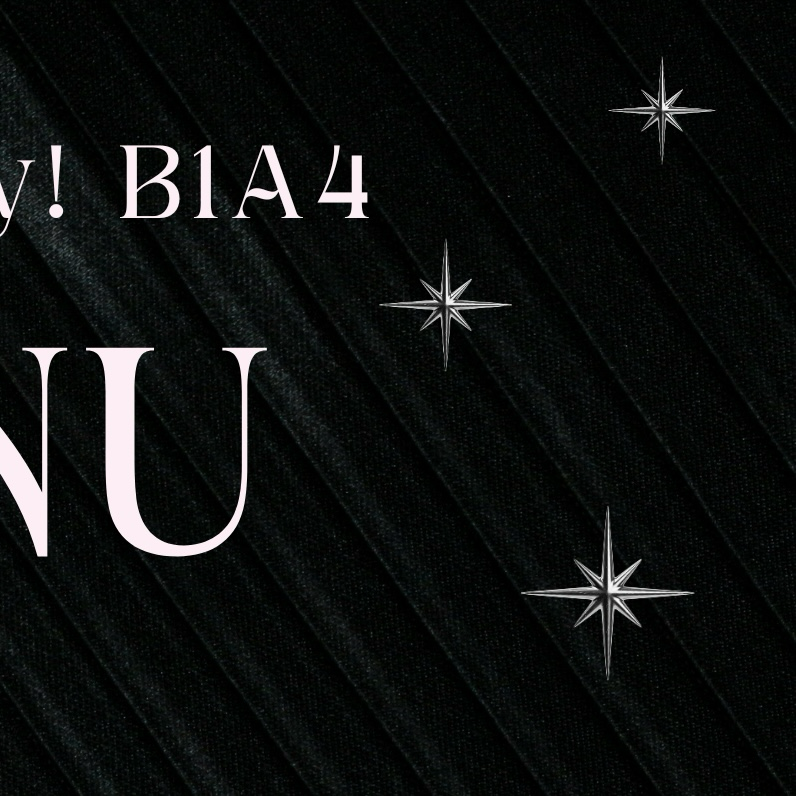 Recent activity shot of CNU (B1A4)