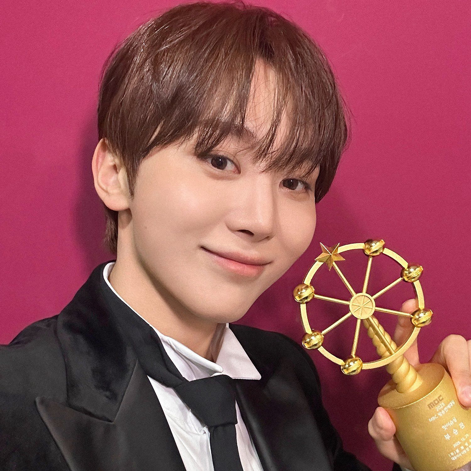 A moment captured by Seungkwan (SEVENTEEN)'s fan