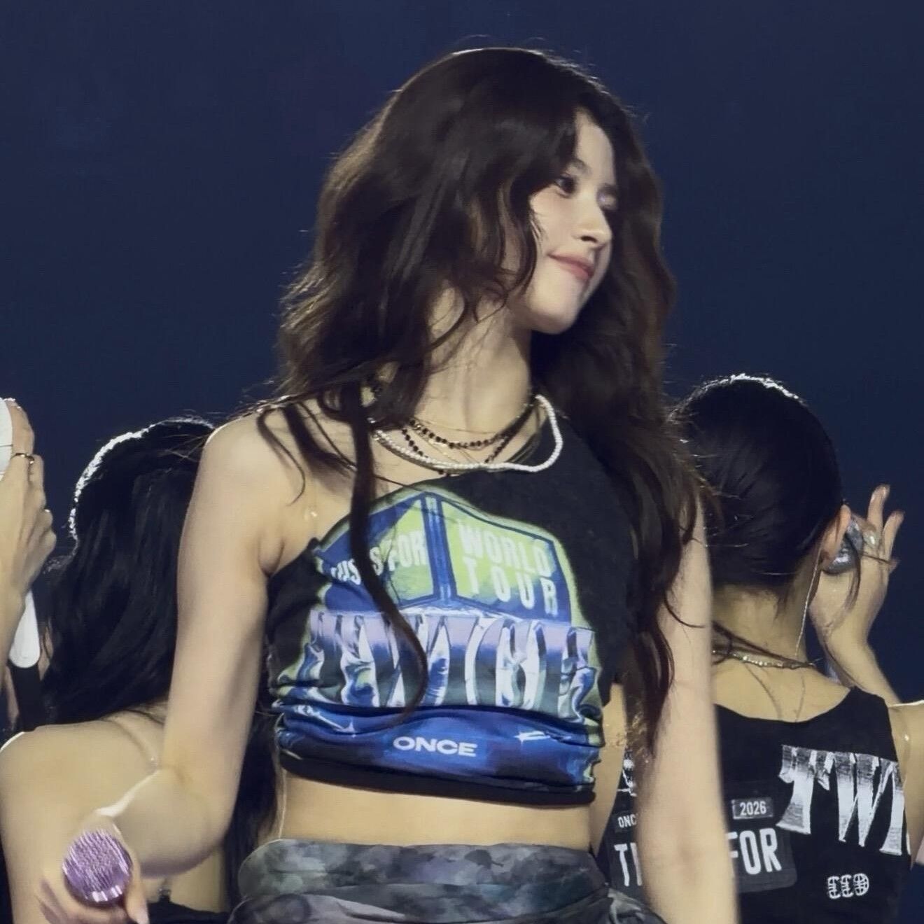 A moment captured by Sana (TWICE)'s fan