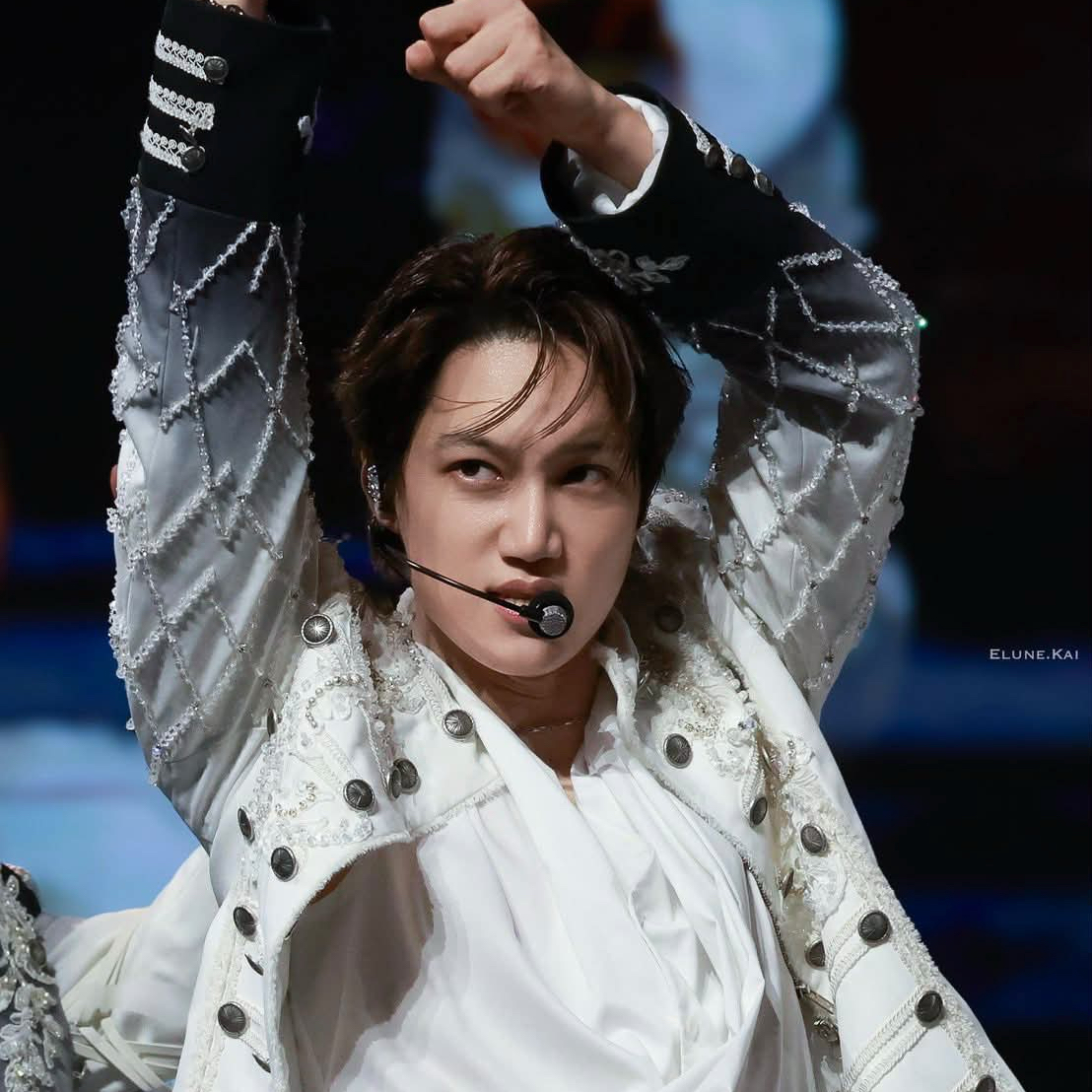 A moment captured by Kai (EXO)'s fan
