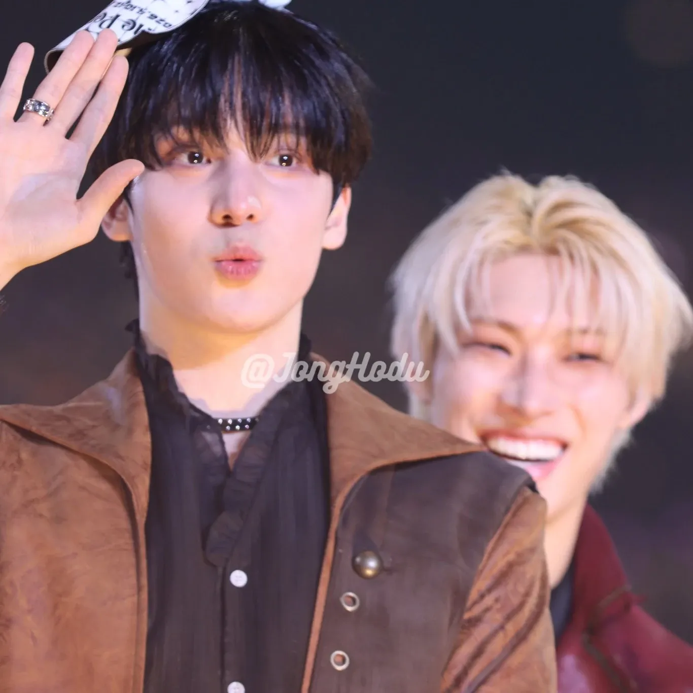 Behind-the-scenes cut of Yunho (ATEEZ)