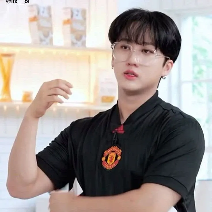 A moment captured by Changbin (Stray Kids)'s fan