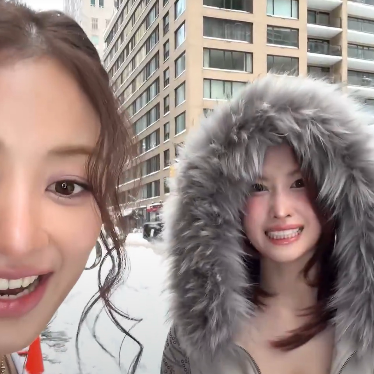 모모 (TWICE)의 비하인드 컷