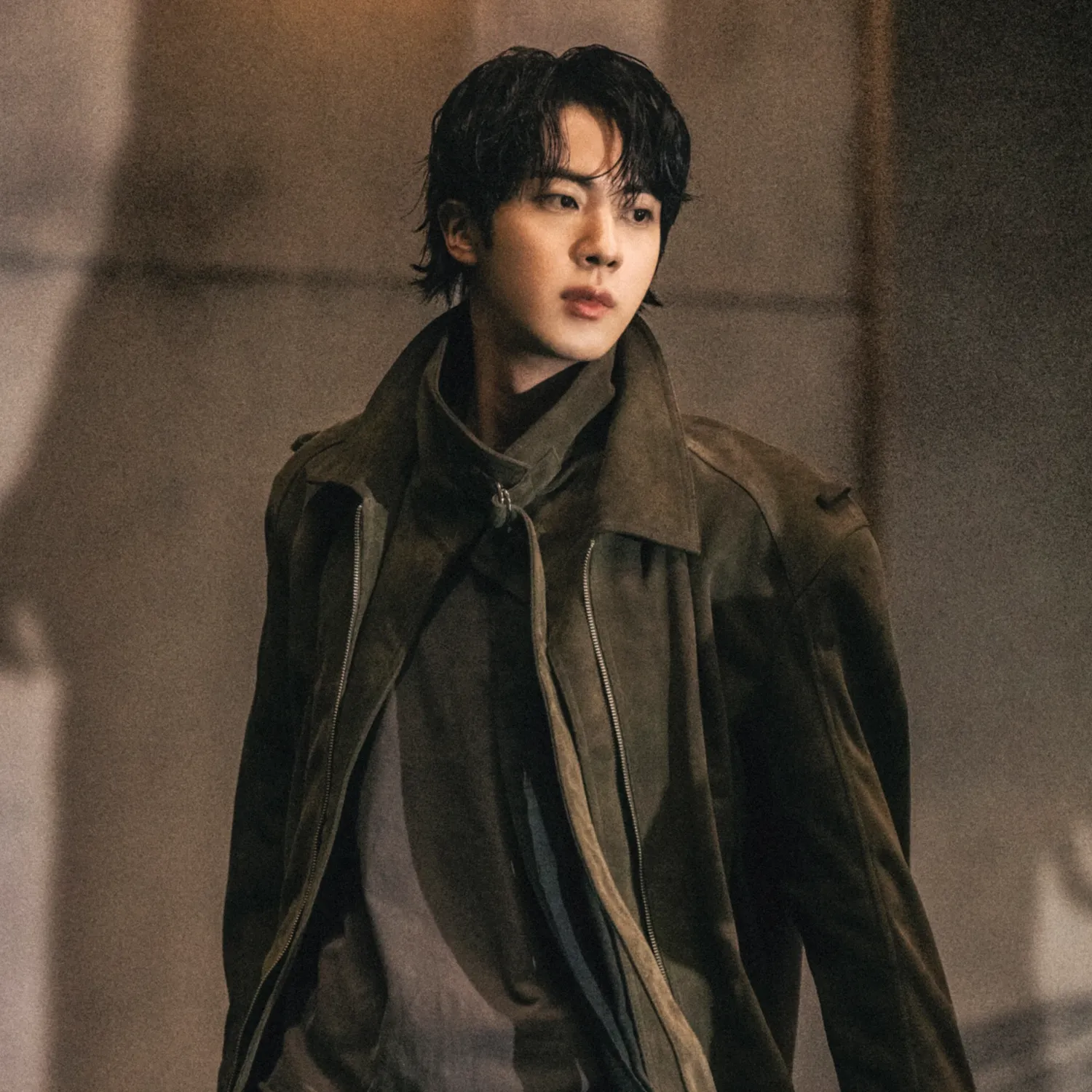 Recent activity shot of Jin (BTS)