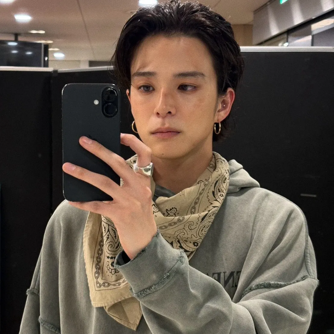 Recent activity shot of Asahi (TREASURE)