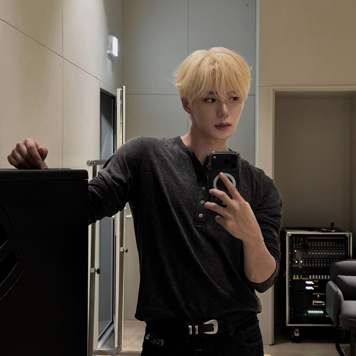 A moment captured by Kim Junseo (ALPHA DRIVE ONE)'s fan