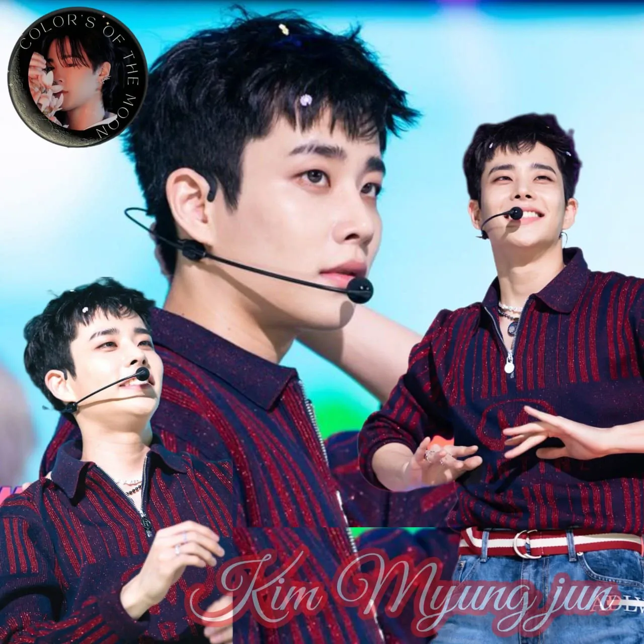 A moment captured by MJ (ASTRO)'s fan