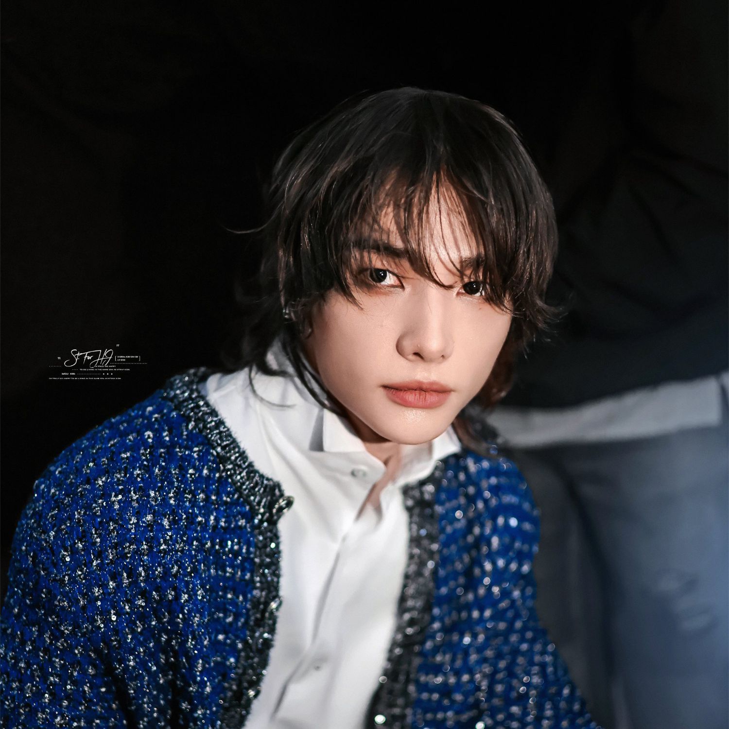 A moment captured by Hyunjin (Stray Kids)'s fan