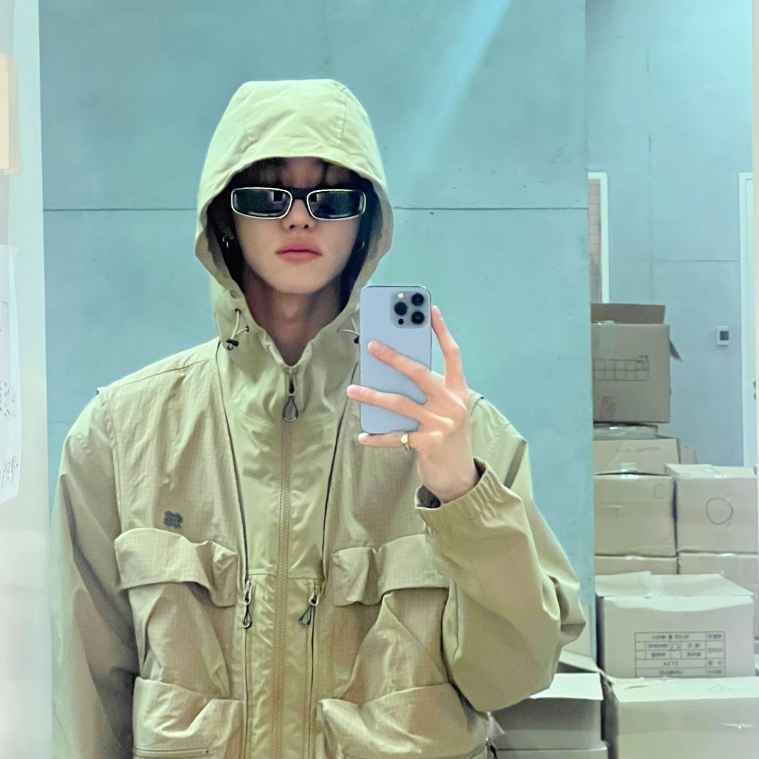 A moment captured by The 8 (SEVENTEEN)'s fan