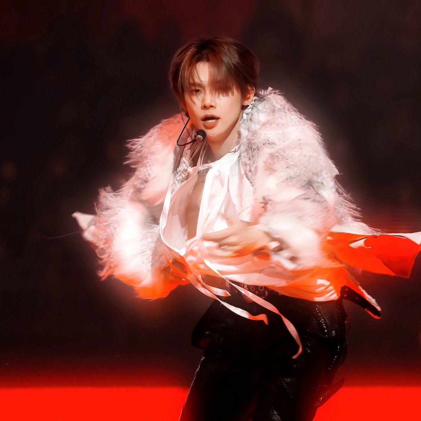 A moment captured by Yeonjun (TOMORROW X TOGETHER)'s fan