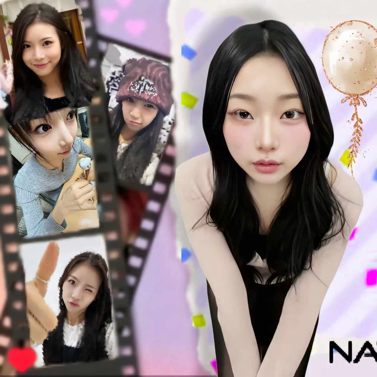 A moment captured by Navi (SECRET NUMBER)'s fan