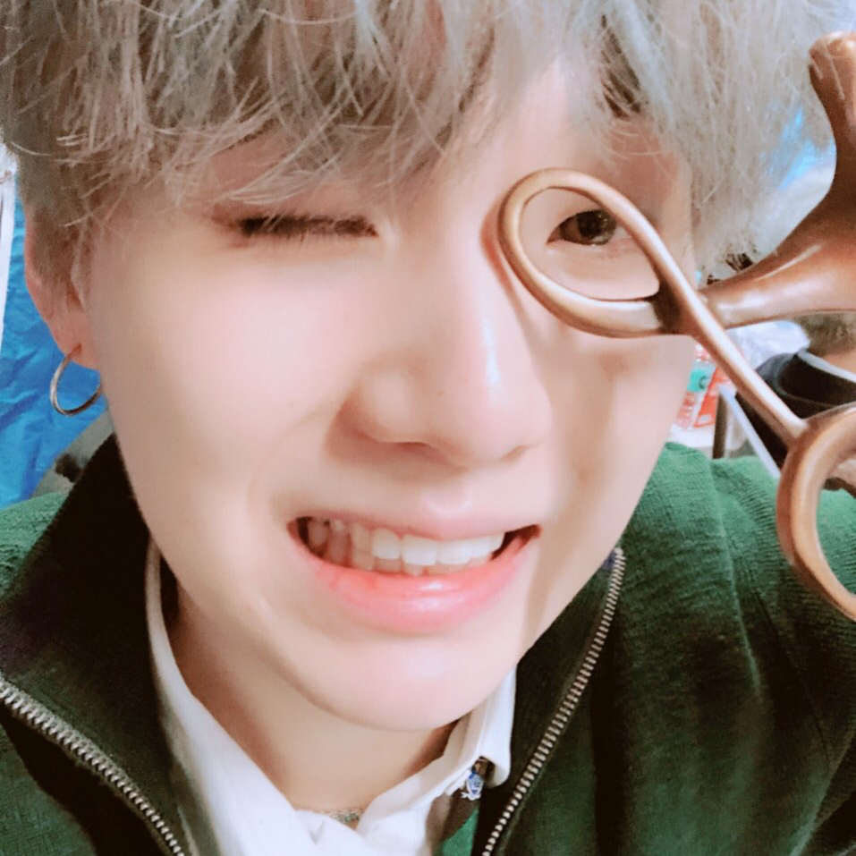 A moment captured by SUGA (BTS)'s fan