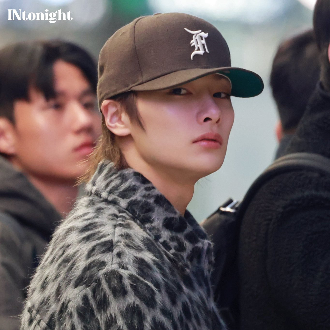 A moment captured by I.N (Stray Kids)'s fan