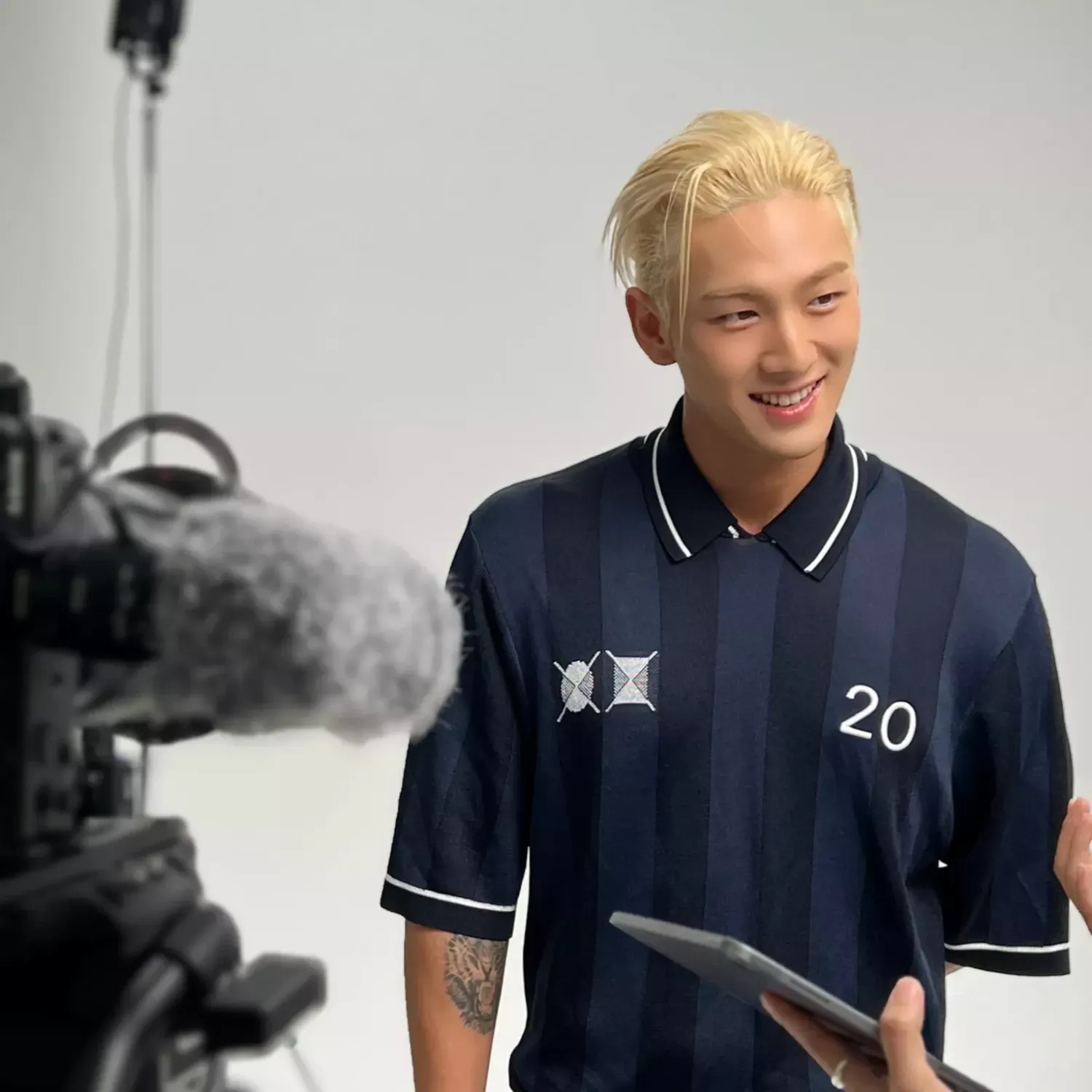 A moment captured by Baekho's fan