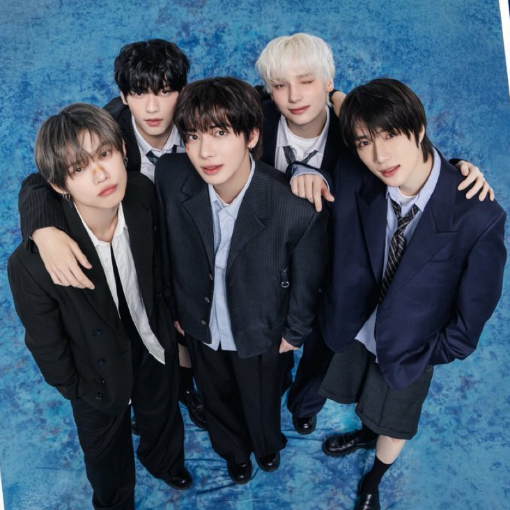 Recent activity shot of TOMORROW X TOGETHER