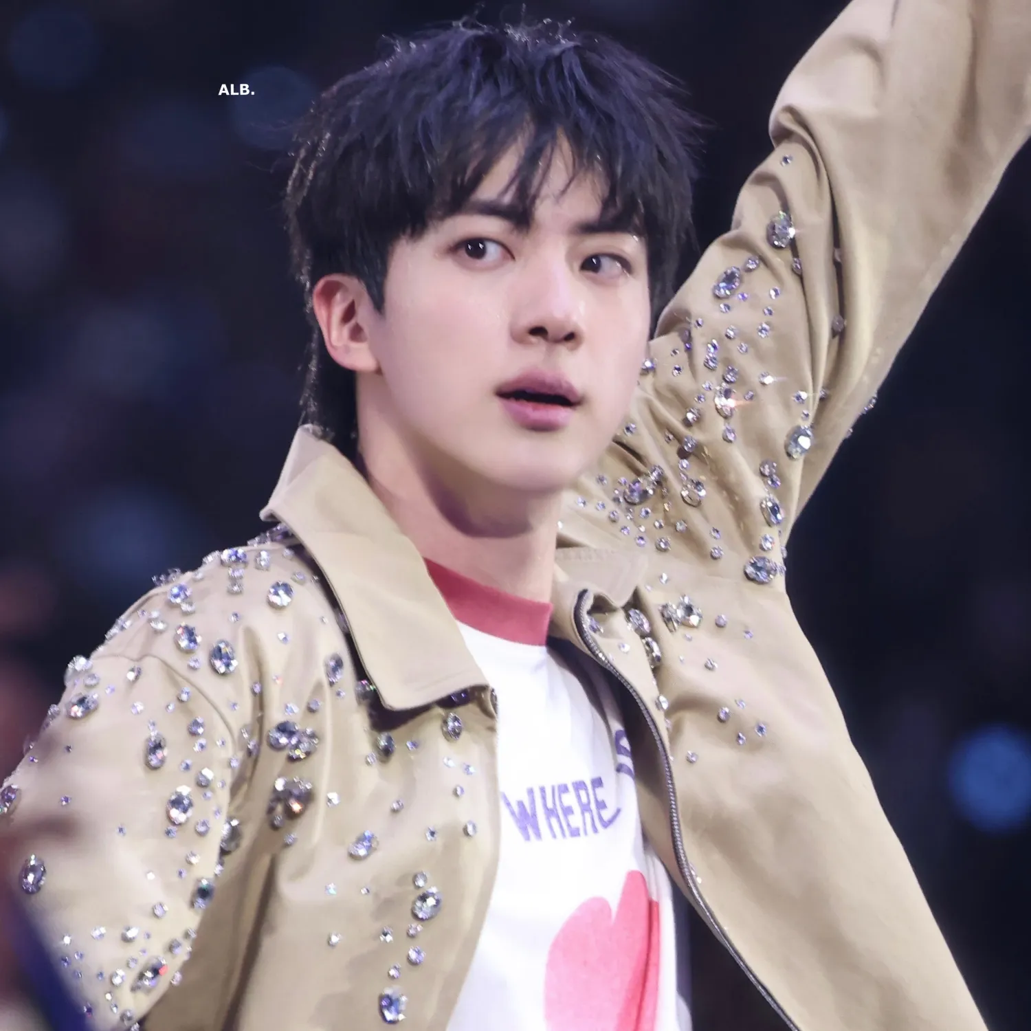 Foto terbaru Jin (BTS)