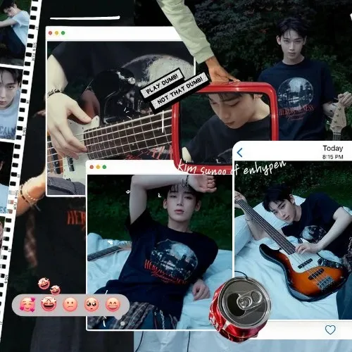 Momen yang diabadikan oleh penggemar Sunoo (ENHYPEN)