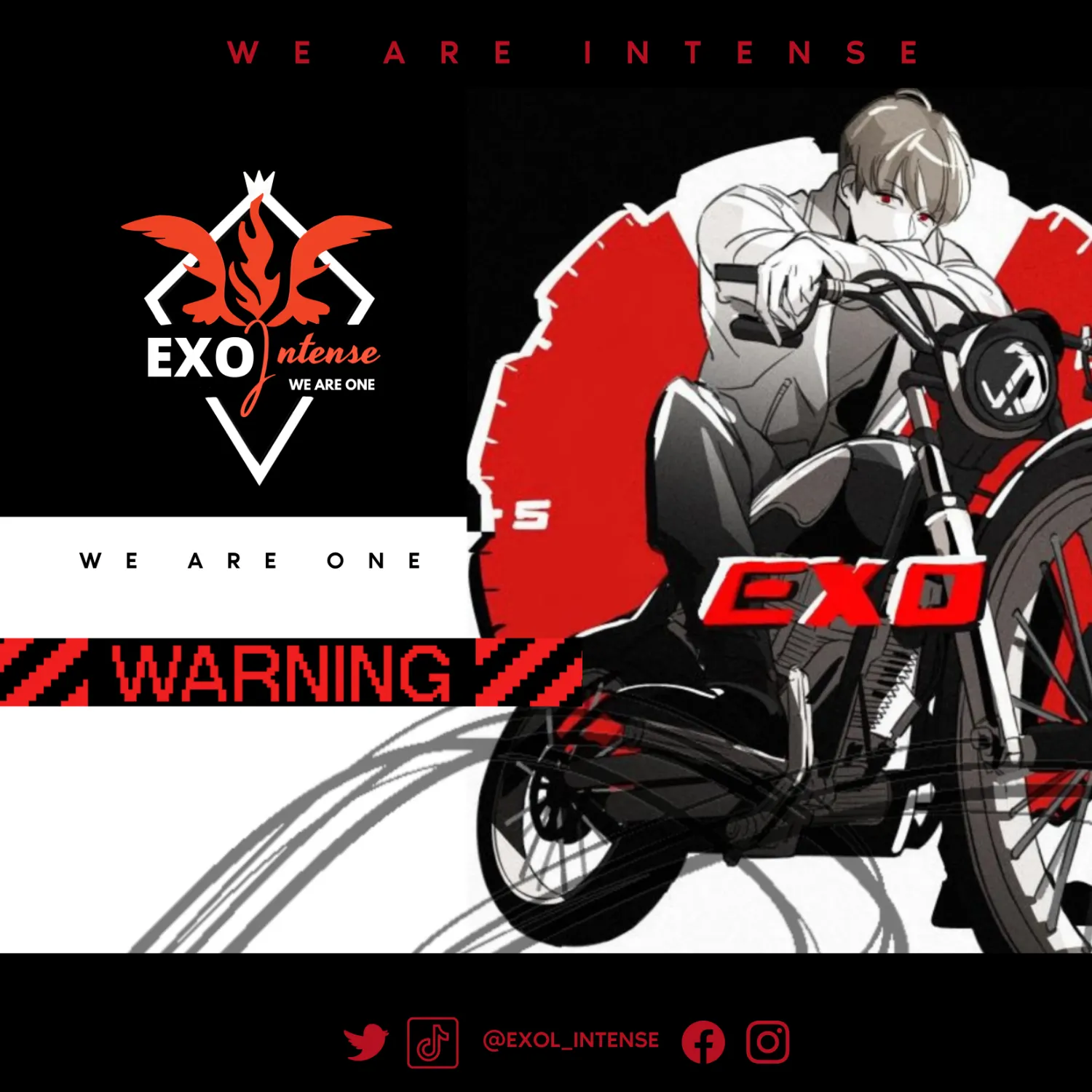 A moment captured by EXO's fan