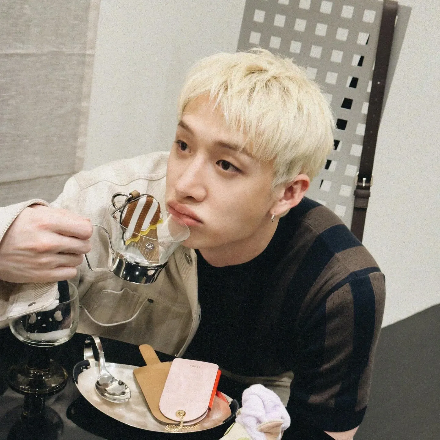 Behind-the-scenes cut of Bang Chan (Stray Kids)