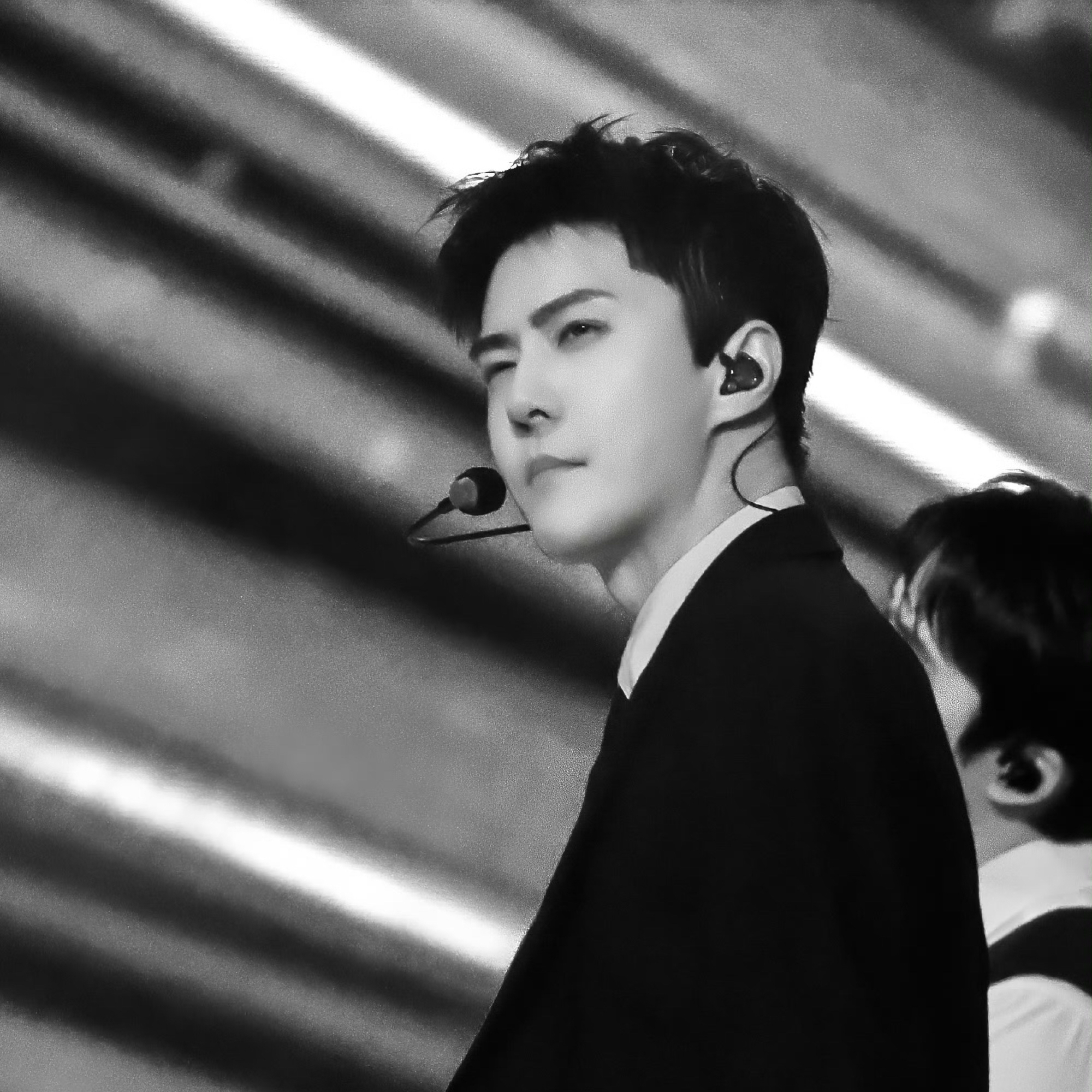 Recent activity shot of Sehun (EXO)