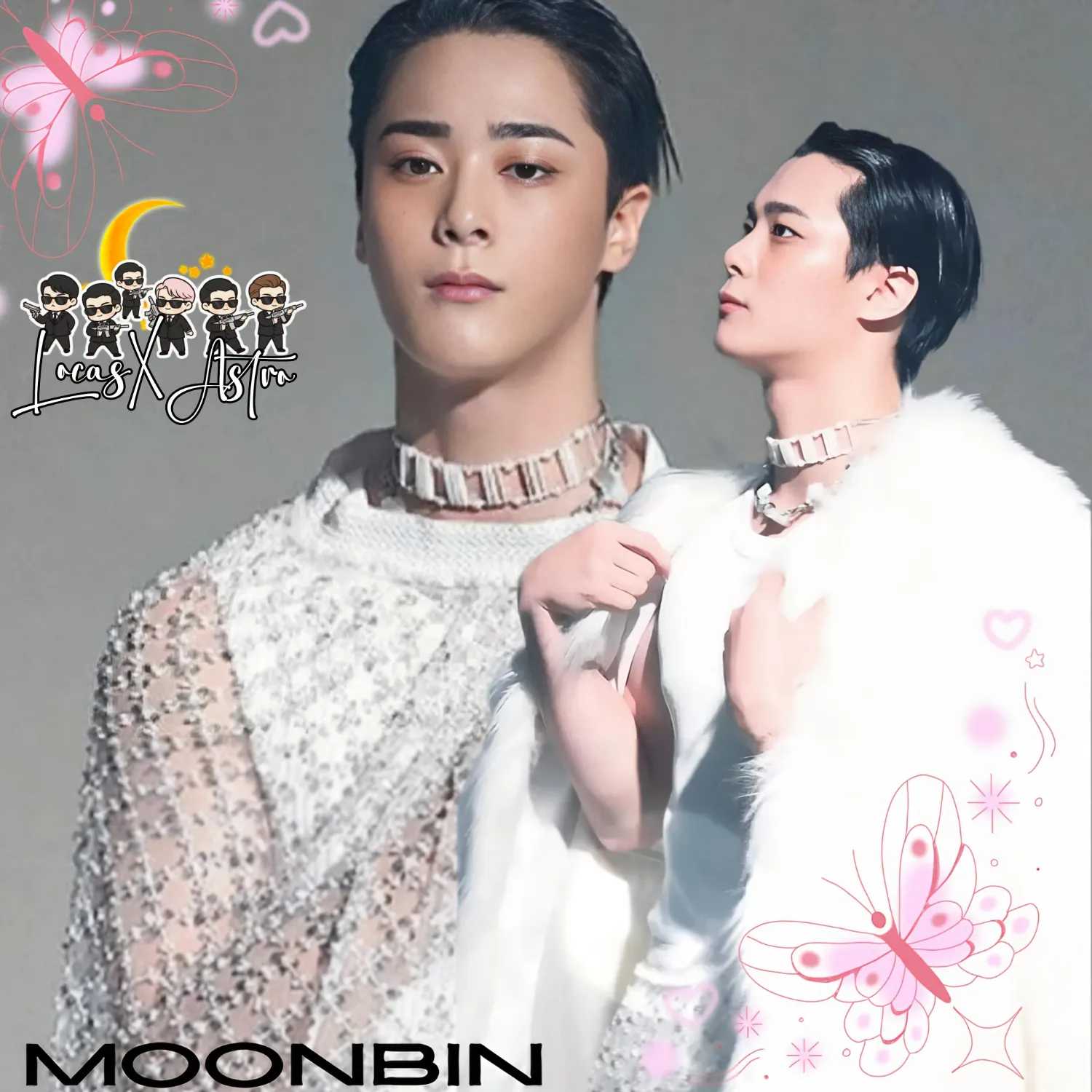 Recent activity shot of Moonbin (ASTRO)