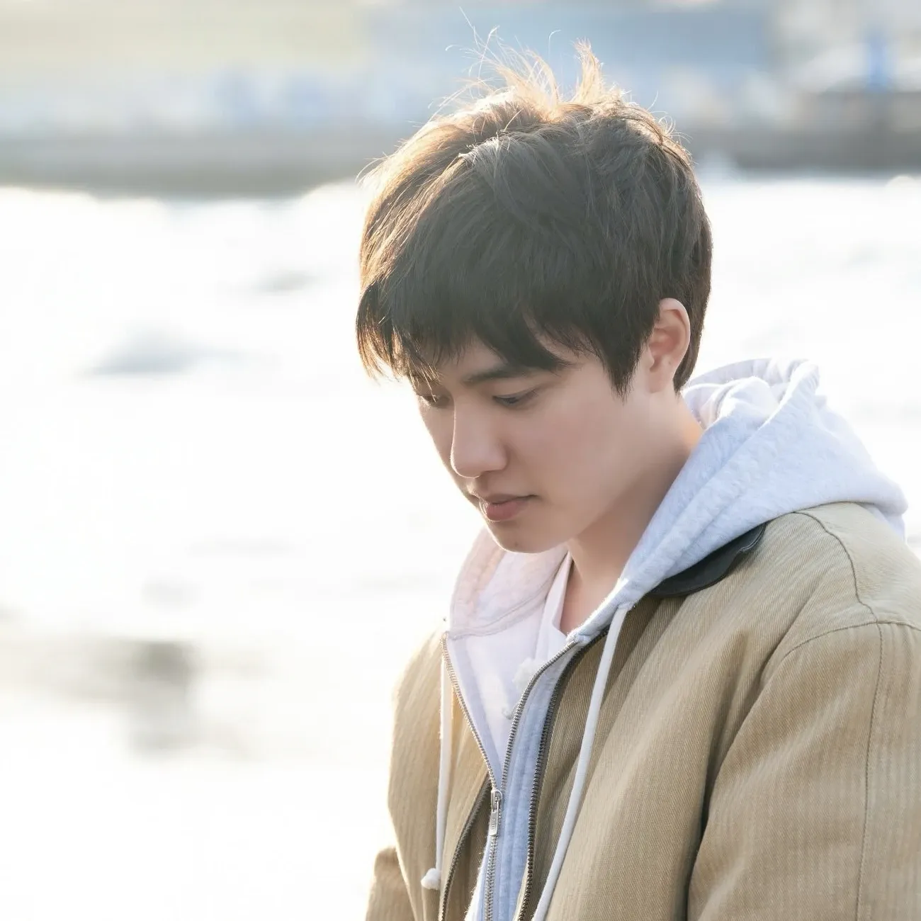 Foto aktivitas terbaru D.O. (EXO)