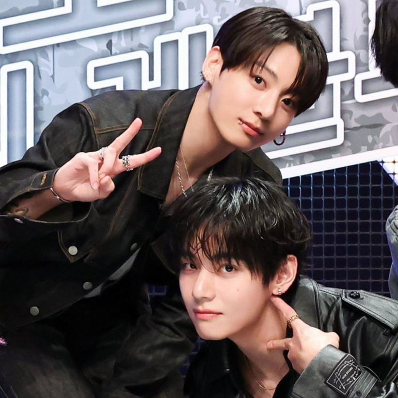 A moment captured by V (BTS)'s fan