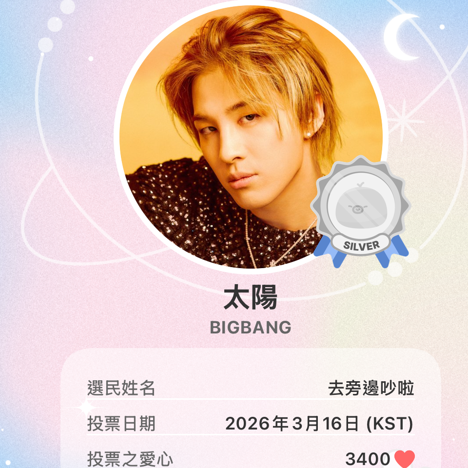 Latest photo of Taeyang (BIGBANG)