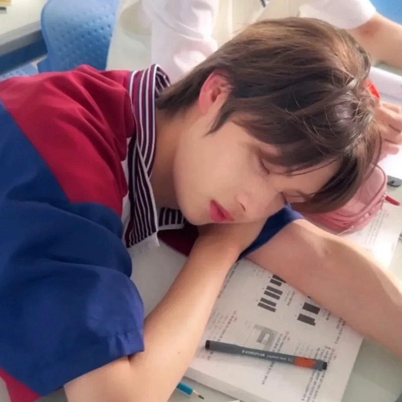 Recent activity shot of Youngjae (TWS)